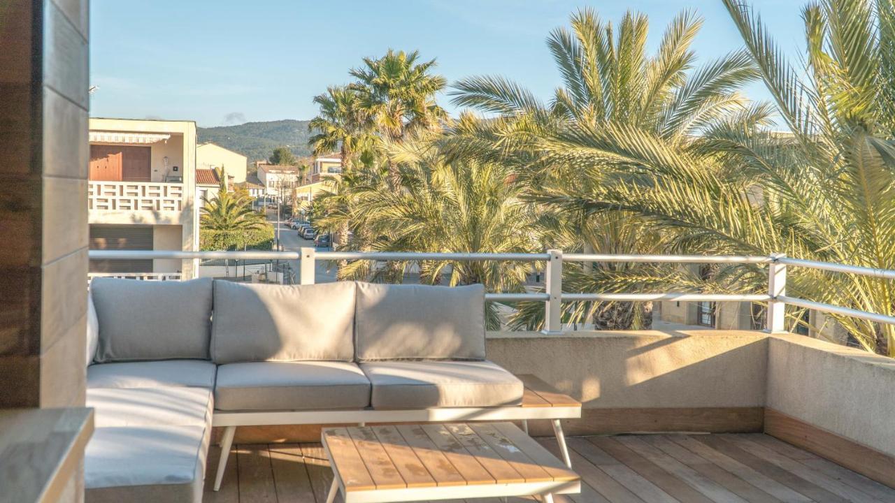 La Palmeraie Galli - Duplex De Charme Sanary-sur-Mer Exterior foto